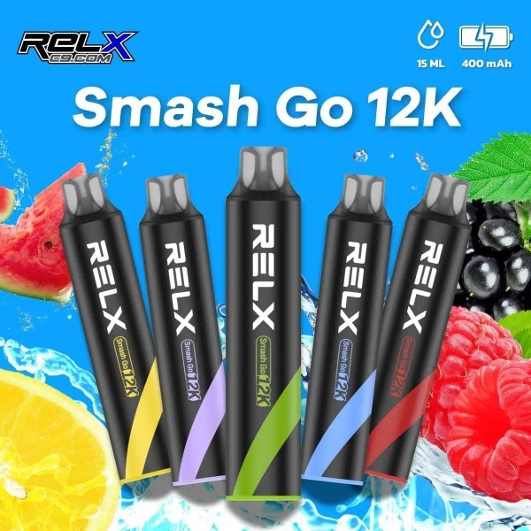 RELX悅刻 Smash Go 12000口 RELX悅刻拋棄式電子煙#悅刻電子煙#09/24